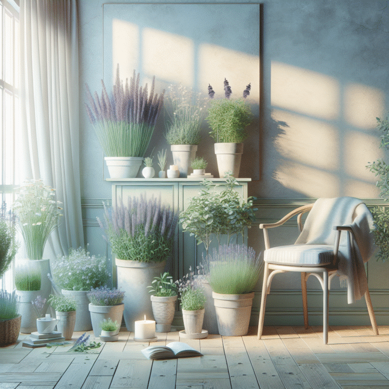 indoor herbs for stress relief and sleep