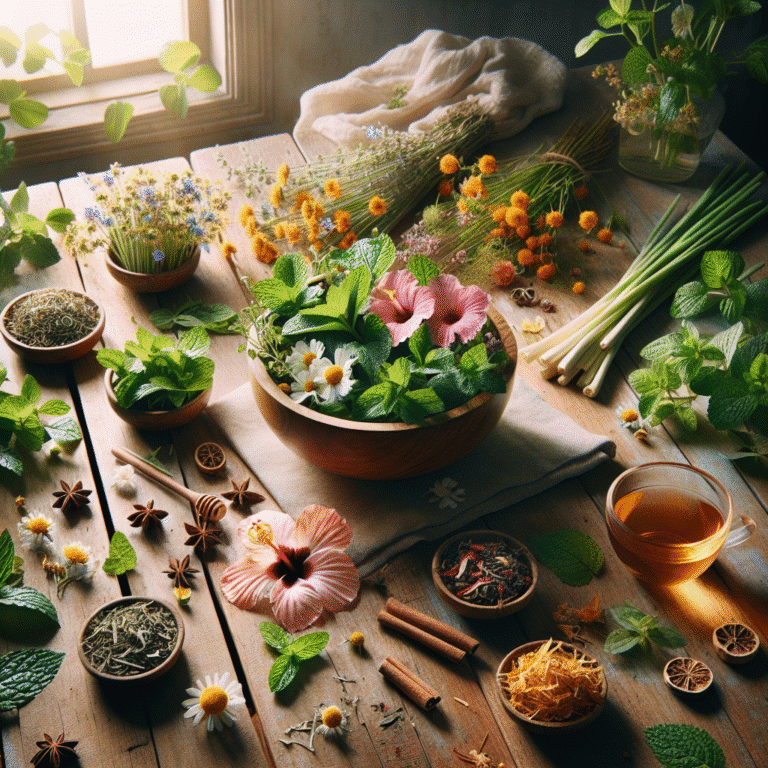 top herbs for herbal teas at home